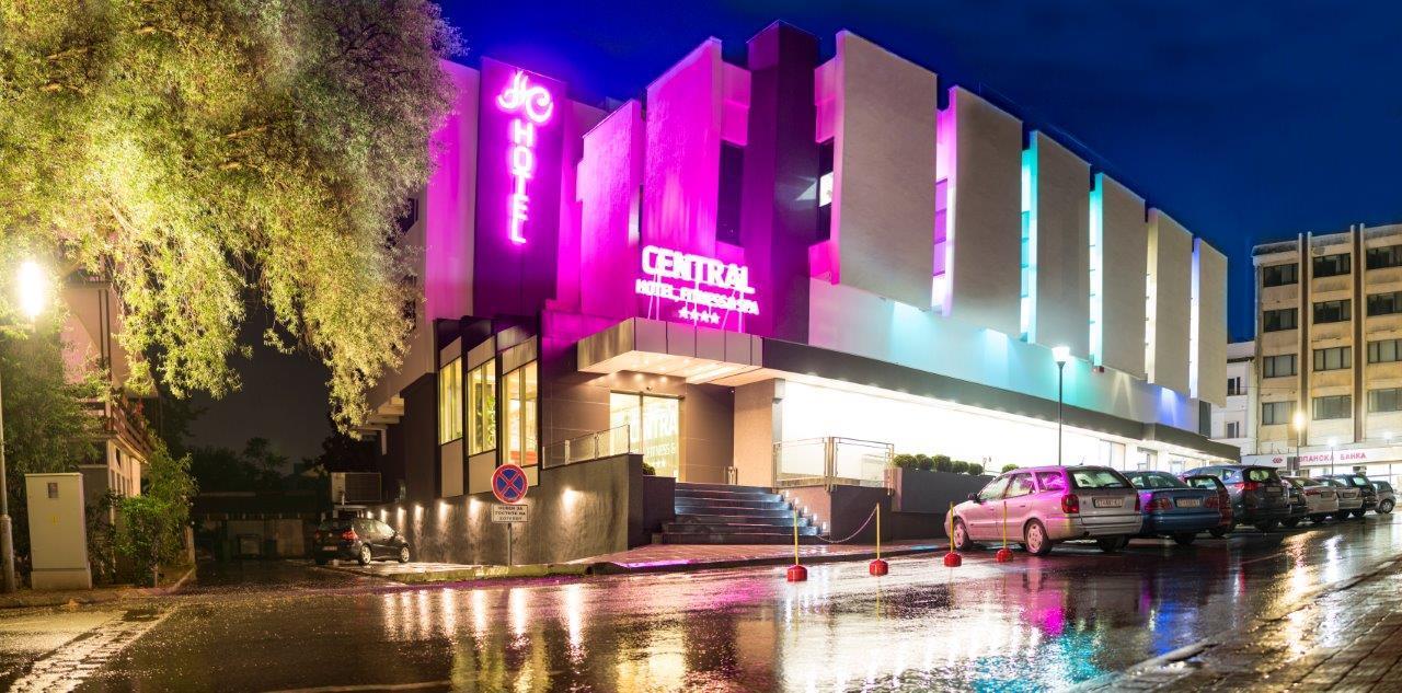 Central Hotel, Fitness And Spa Vinica 外观 照片